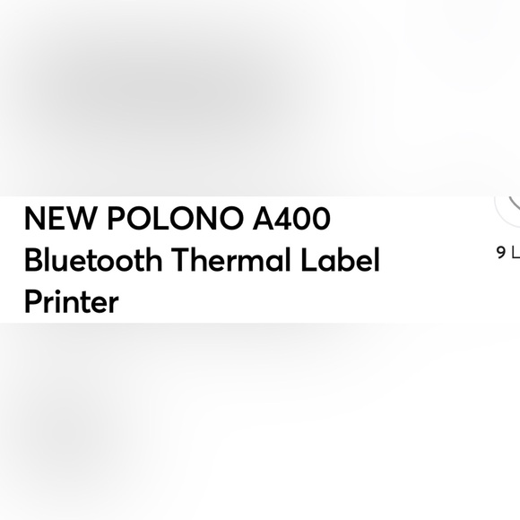 New Open Box Polono Portable Thermal Printer A400 Bluetooth Computer Printer . - Picture 8 of 10